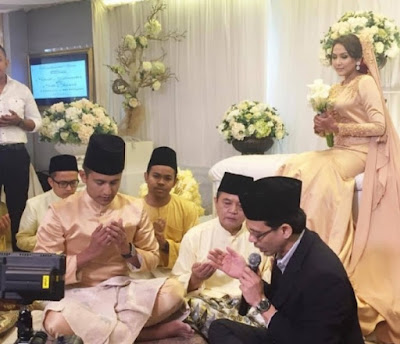 FOTO Pelakon 'Cik Cinderella dan Encik Tengku' Shah Iskandar Sah Bergelar Suami Siti Sarah. 