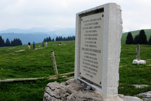 escursione per le malghe sull'altopiano di asiago