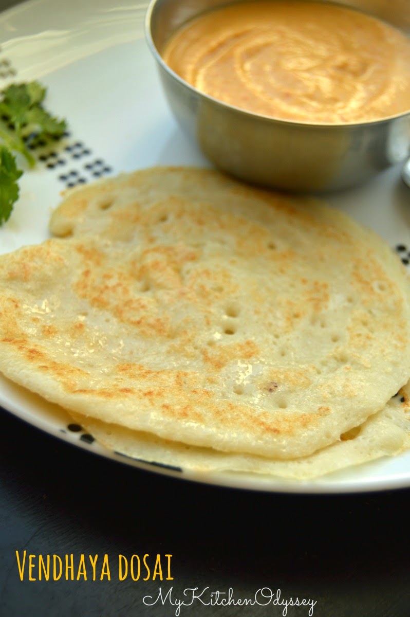Vendhaya Dosai Fenugreek Seeds Dosa