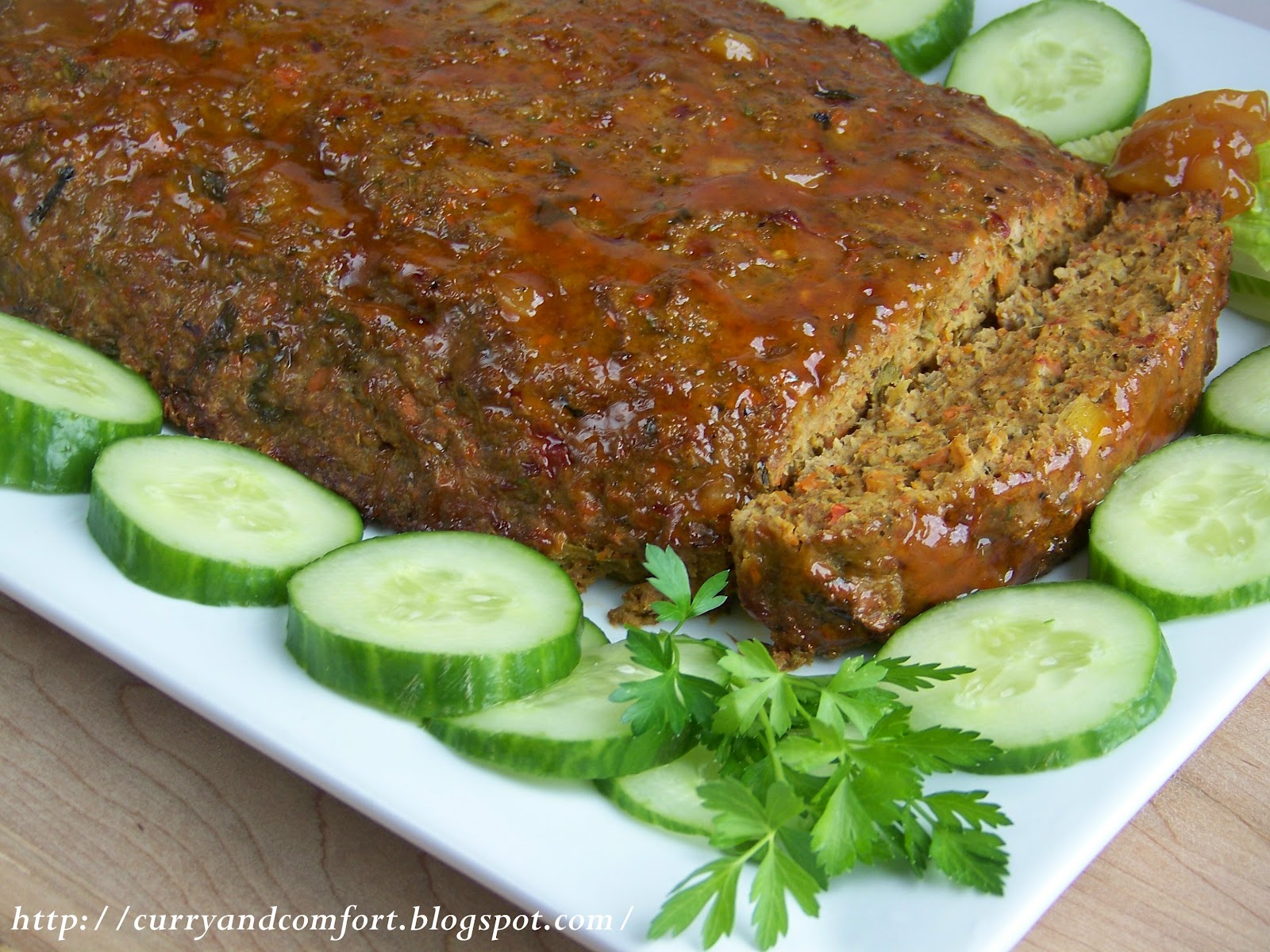Kitchen Simmer Masala Meatloaf (Indian Style Meatloaf)