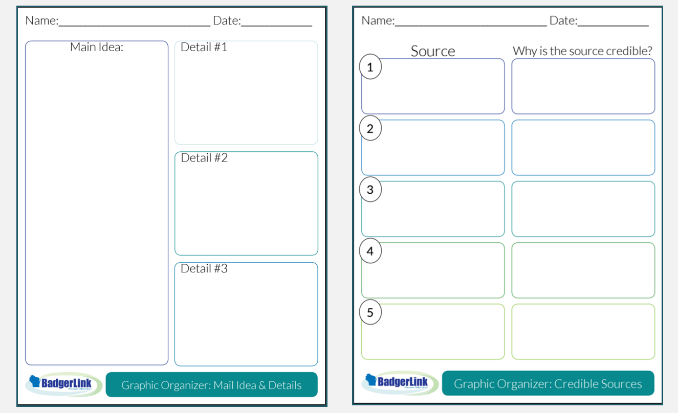 Graphic Organizers