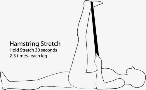 stretching leg