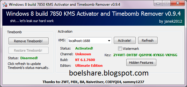 Download Windows 7 Genuine Kms Activator 7 Loader 2012