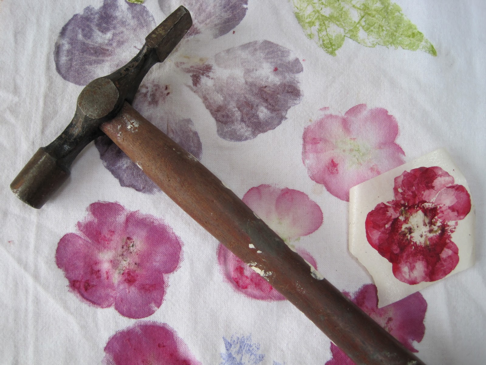 RicRac Flower pounding!