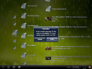 Ошибка при запуске фильма в MKV