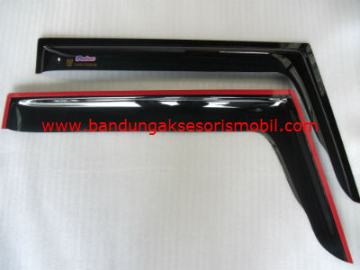 Talang Air Hardtop Original Black Depan Talang Air Hardtop Original Black Depan
