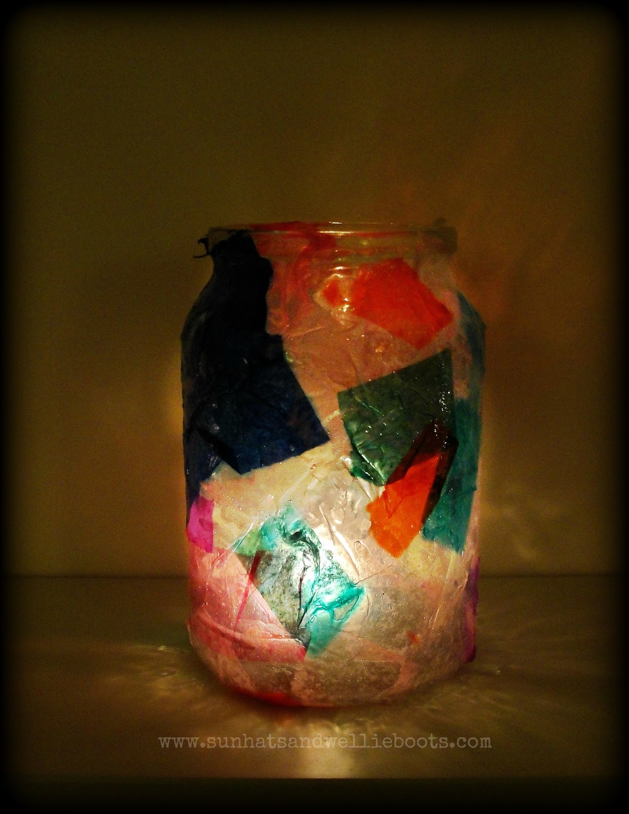 Sun Hats & Wellie Boots Glowing Tissue Paper Lanterns