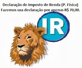 Faça seu IR conosco!