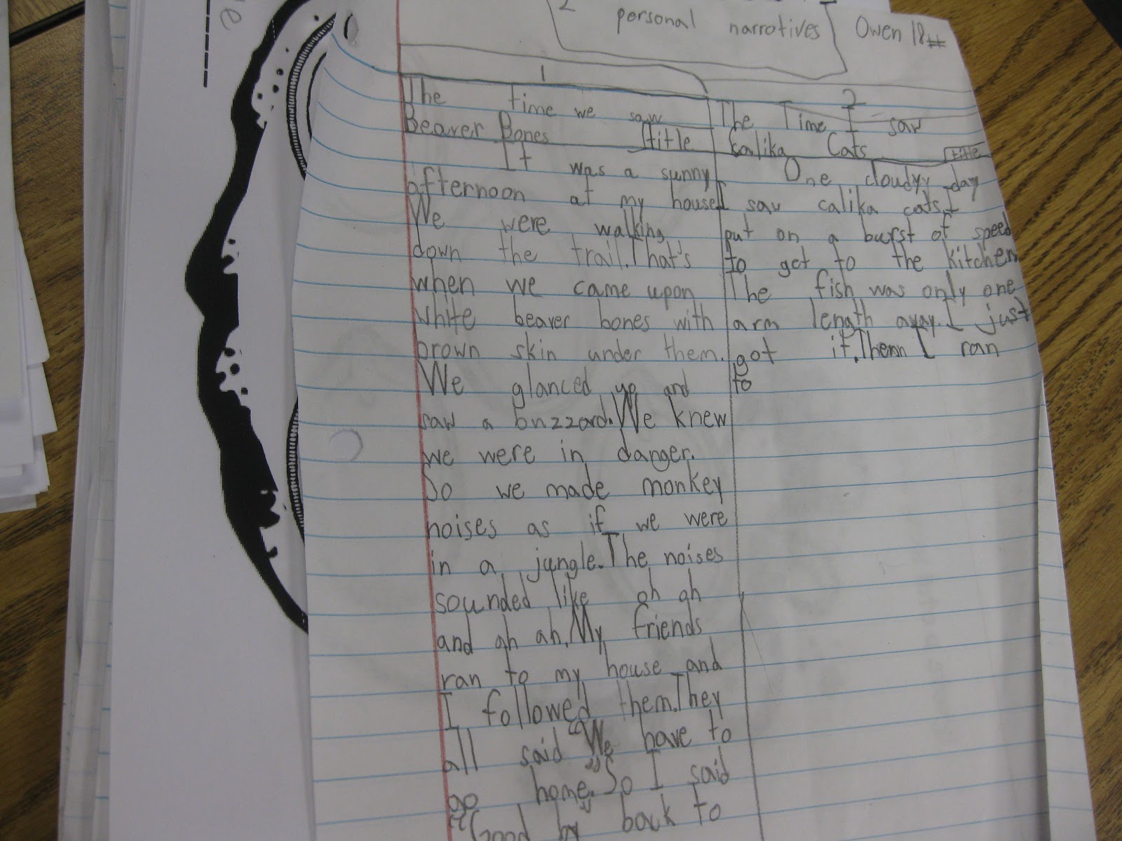 Third Grade Thinkers: Fall Writer's Workshop Idea: Writing a Personal