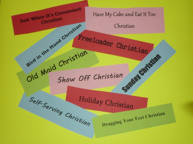 Types of Christians Blog Link: