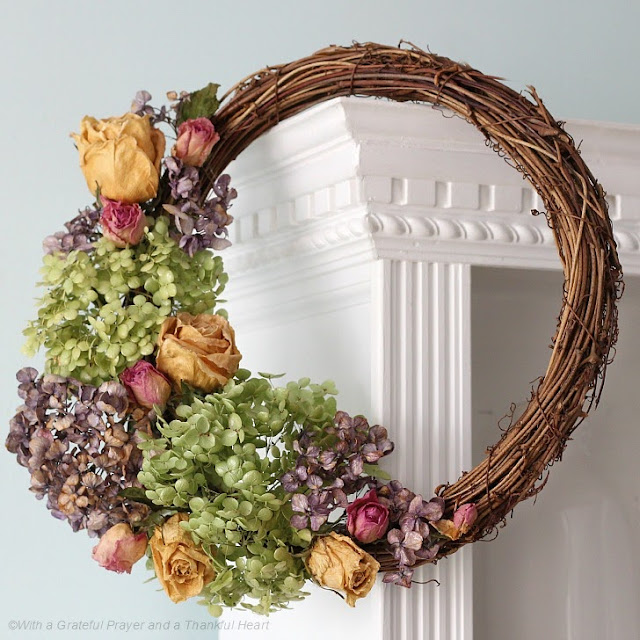 Grapevine Thankful Wreath Craft Grapevine Thankful Wreath Craft
