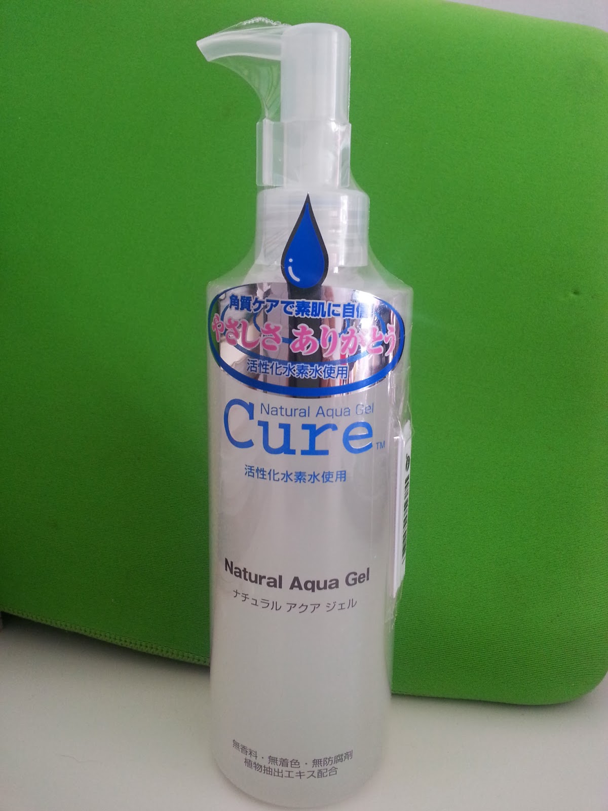 Food, Shop, Travel and Great Buys..... Cure Natural Aqua Exfoliating Gel