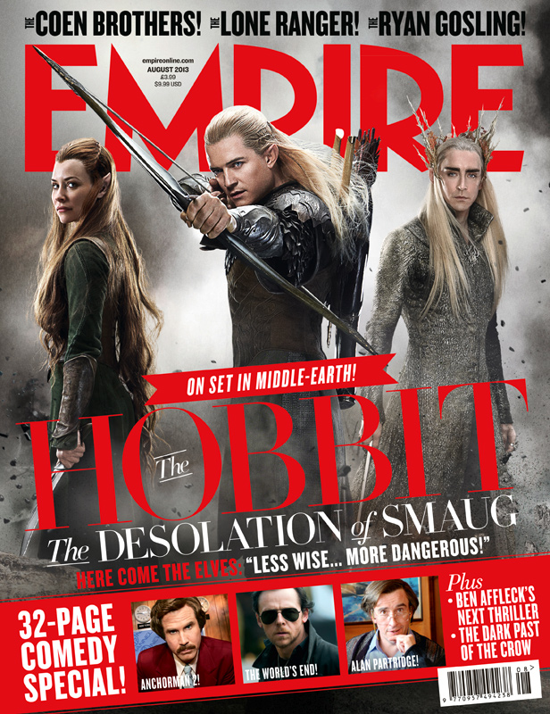 �El Hobbit La Desolación de Smaug� Portada de la Empire