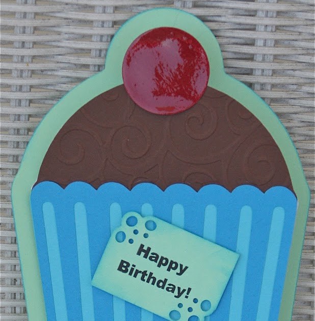 imagine what you could do CupcakeShaped Birthday Card
