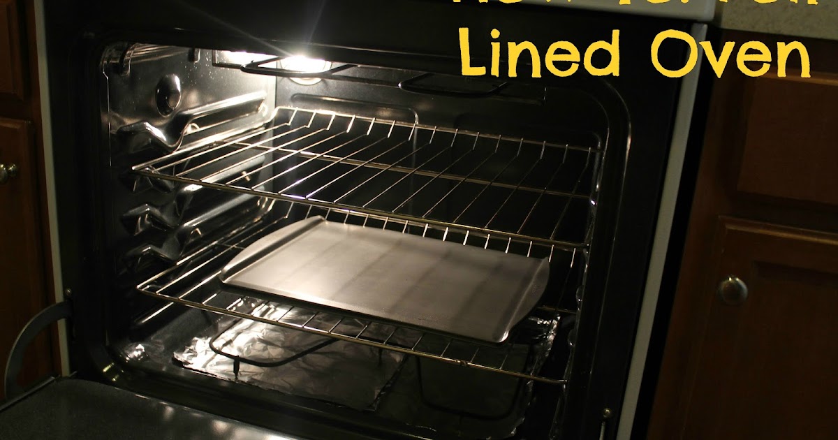 The DC Boese's HowTo Foil Line Your Oven