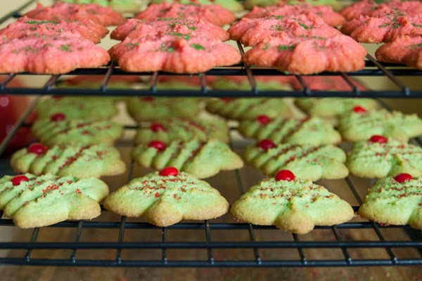 gluten free christmas cookies, how to make traditional spritz cookies gluten free, gluten free baking, healthy cookies for the holidays, paleo baking, 