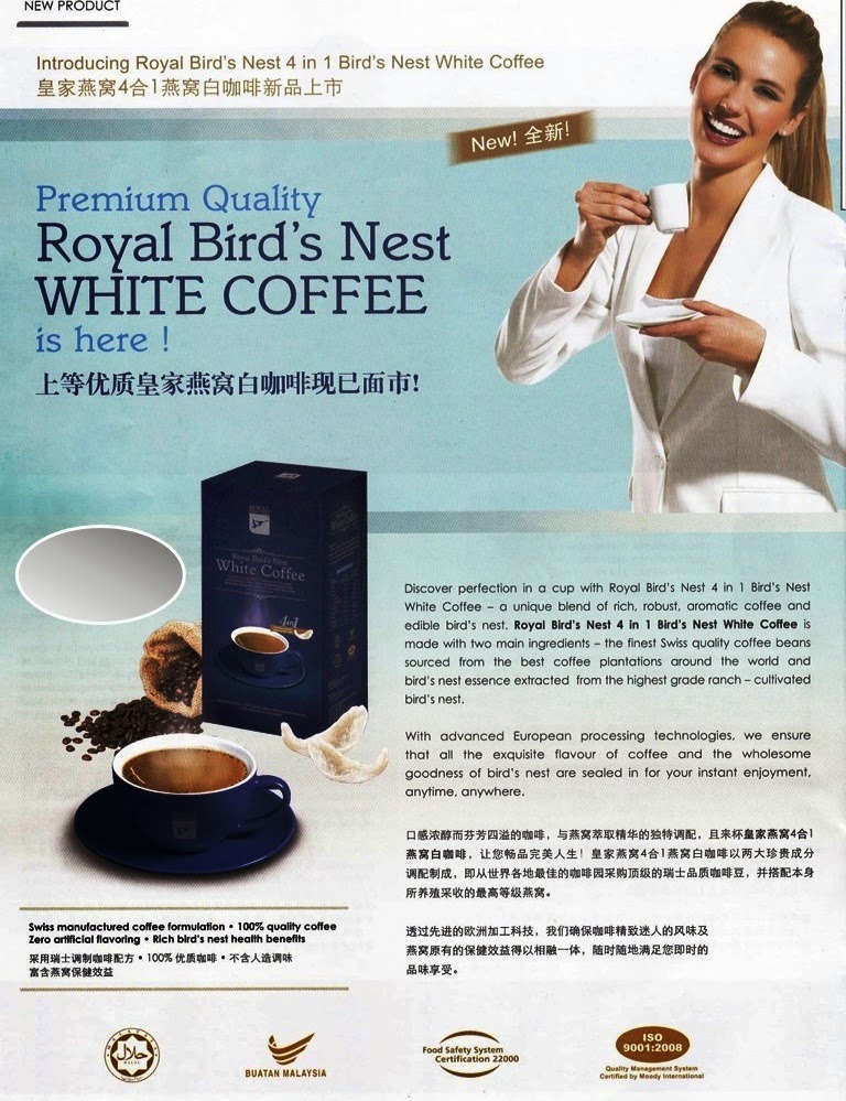 Good Healthy, Good Lifestyle, Good Investment Royal Bird's Nest White