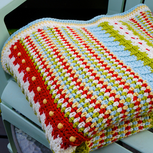 Crochet Guide Country Fresh Blanket