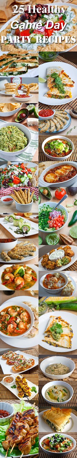 25 Healthy Game Day Party Recipes 25 Healthy Game Day Party Recipes