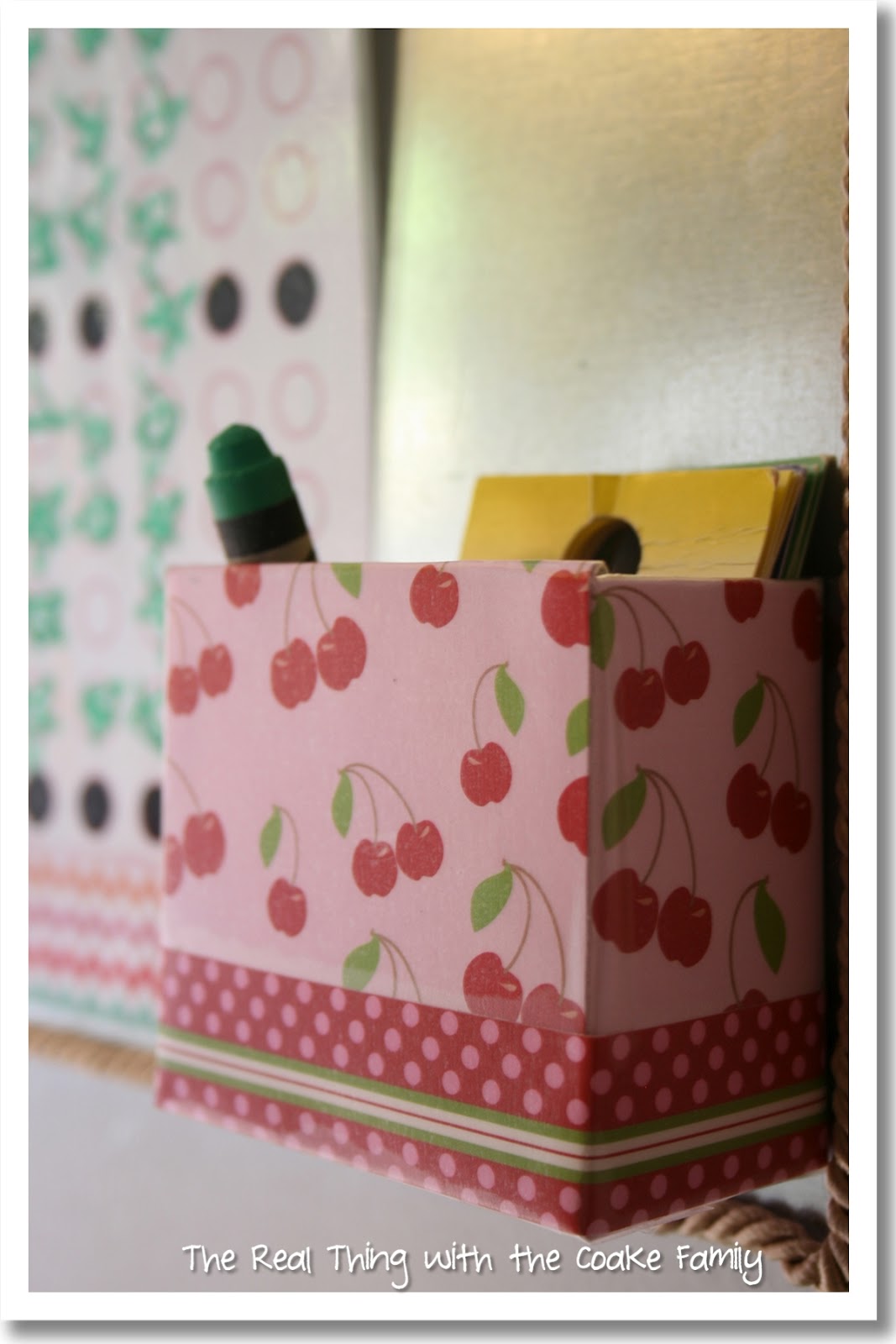 Command Central Paper Covered Boxes The Real Thing with the Coake Family