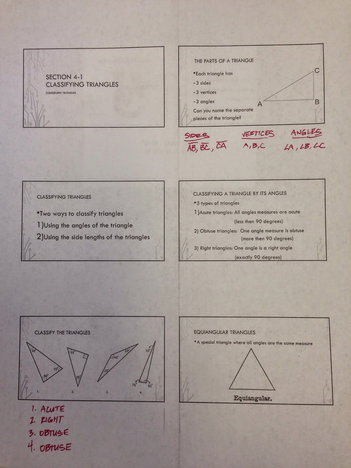 4 1 homework classifying triangles picture
