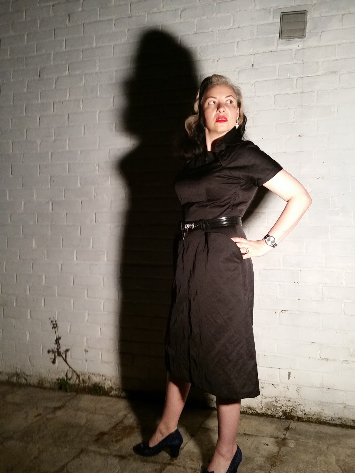 Nicole Needles Film Noir Dress