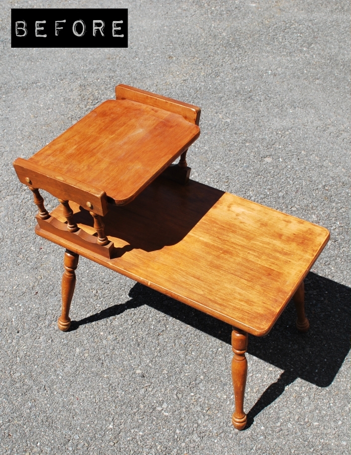 Lucille S Furniture Redo The Mermaid Side Table Furniture Redo The Mermaid Side Table