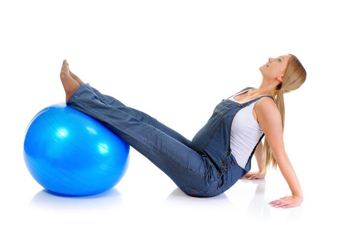 fitball embarazada