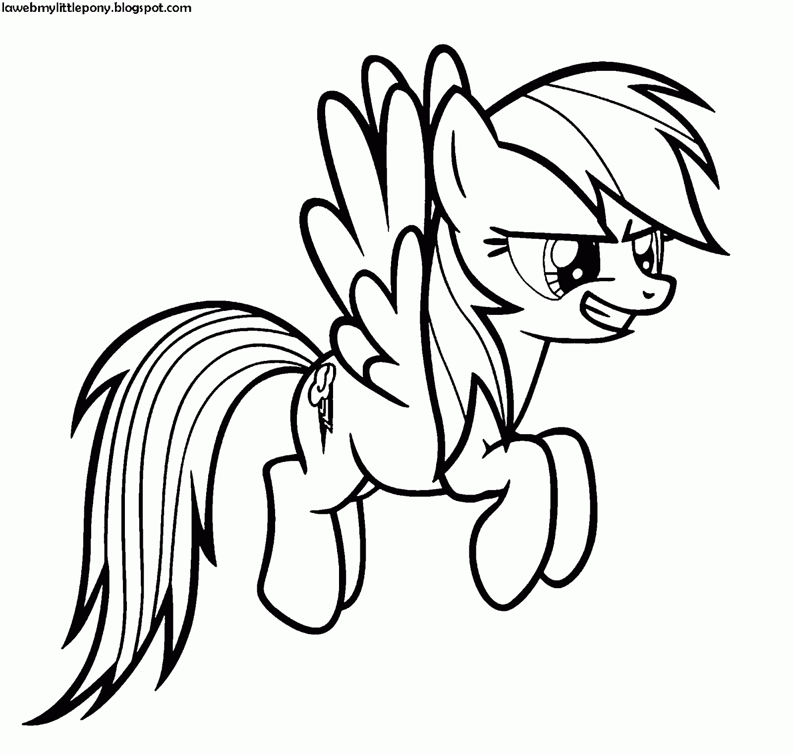 Free Color Pages My Little Pony Free Color Pages My Little Pony