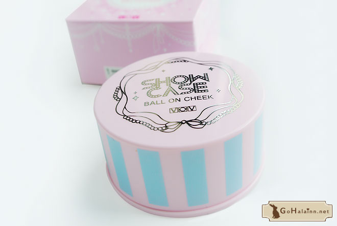 VOV Showcase Ball on Cheek Blusher 1 Bebe Pink Review VOV Showcase Ball on Cheek Blusher 1 Bebe Pink Review