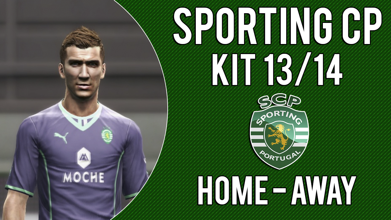 PES 2013 Sporting New Kit 2013 2014 Home Away Download PES 2013 Sporting New Kit 2013 2014 Home Away Download