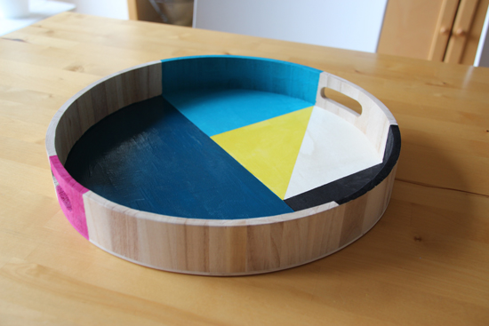 binedoro Blog, DIY, Holztablett bemalen, Tablett, Holz, Acrylfarbe binedoro Blog, DIY, Holztablett bemalen, Tablett, Holz, Acrylfarbe