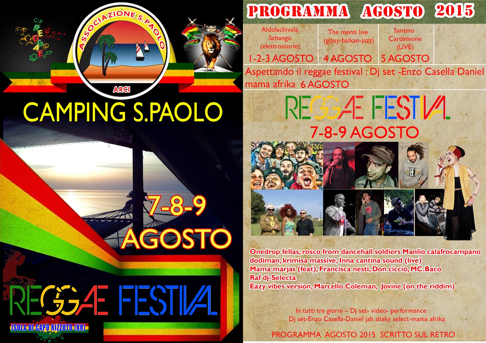 Isola C. R. 7/8/9 San Paolo Reggae Festival
