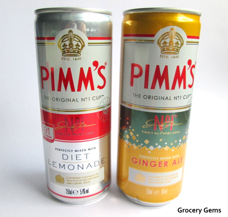 Grocery Gems News Pimm's PreMix Cans Pimm's & Diet Lemonade and