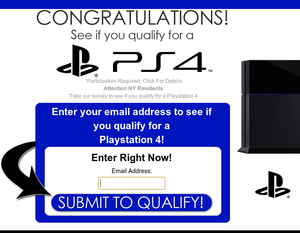 See if you qualify for a NEW PS4