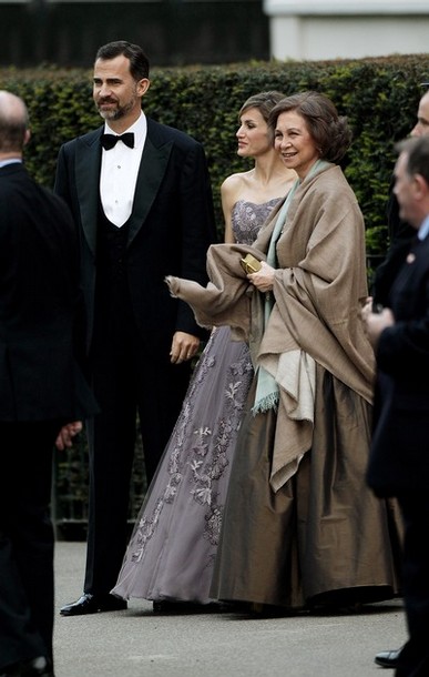 princess letizia at royal wedding. princess letizia wedding.
