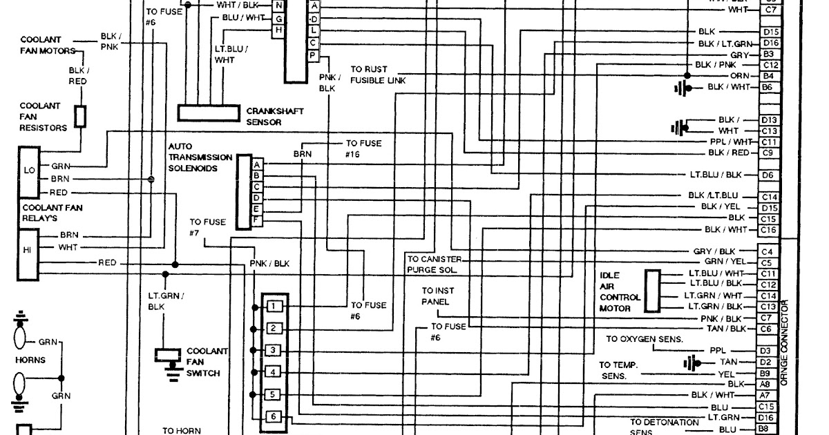 1992 Buick LeSabre Wiring Schematic | Schematic Wiring Diagrams Solutions