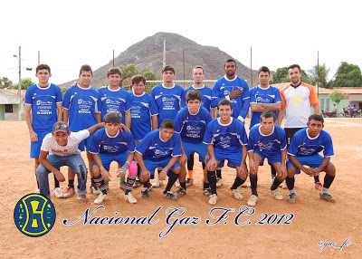 Nacional Gaz F.C CAMPEÃO DO CAMPEONATO MUNICIPAL DE RAFAEL GODEIRO 2012
