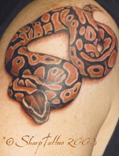 snake tattoos for men