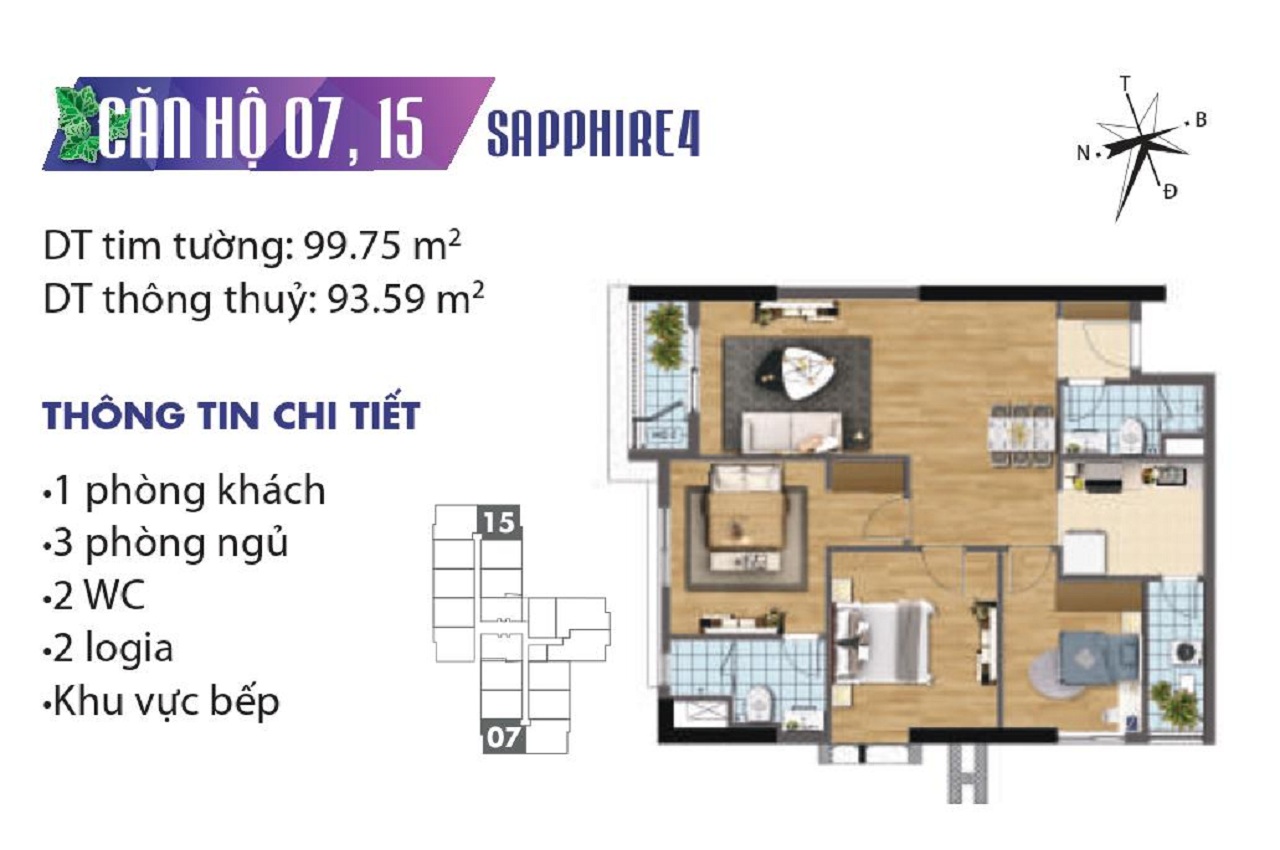 Mặt Bằng Chung Cư Goldmark City Tòa SapPhire 4 Mặt Bằng Chung Cư Goldmark City Tòa SapPhire 4
