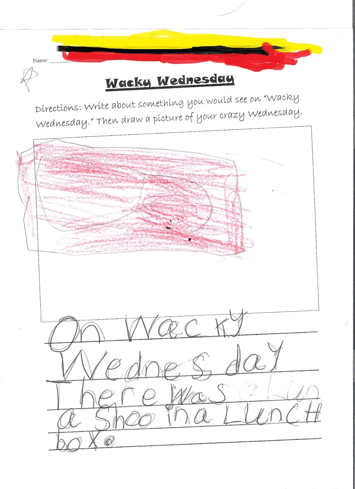 Mr. Haggard's Class : Dr. Seuss Week! Wacky Wednesday