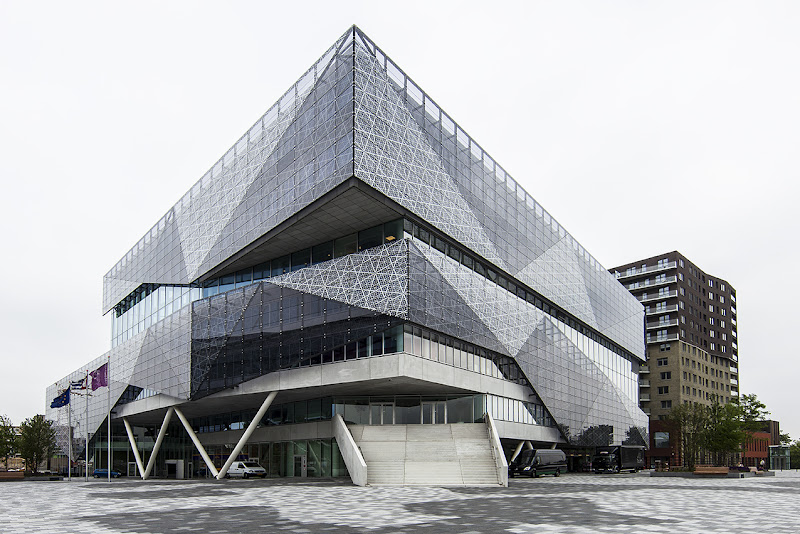 Fotograaf Michael van Oosten Gemeentehuis Nieuwegein (Rockfon