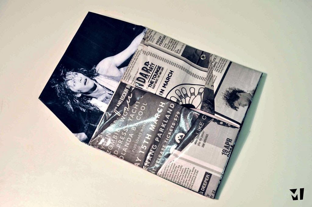 Origami Wallet / MIWALLET Paper Wallet / Clutch Bag / Customized