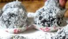 Resep praktis (mudah) kue mochi ketan hitam spesial (istimewa) enak, legit, lezat