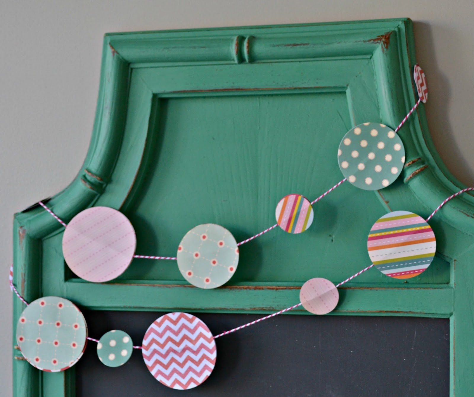 Funky Junk Emerald Chalkboard