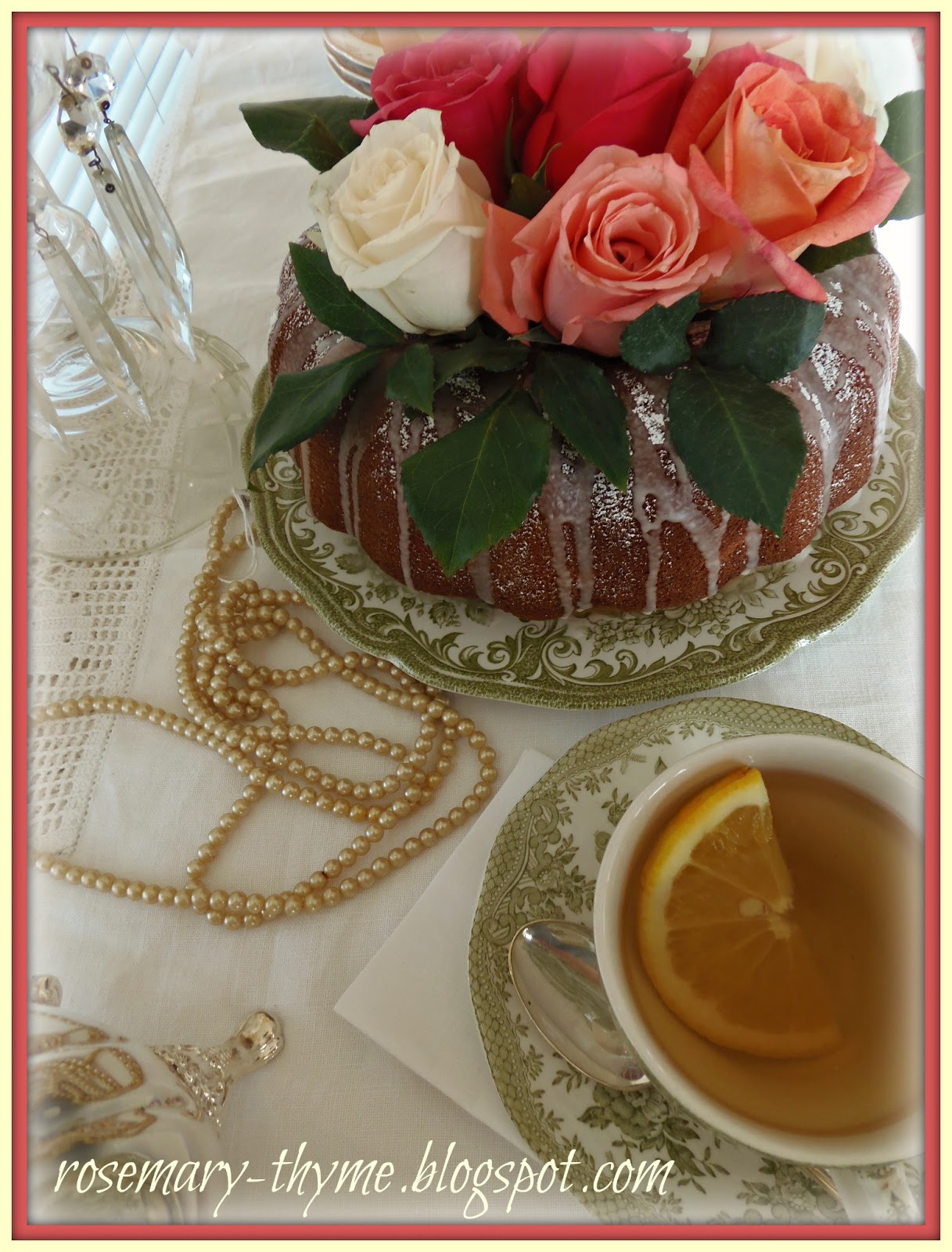 Orange Sour Cream Pound Cake