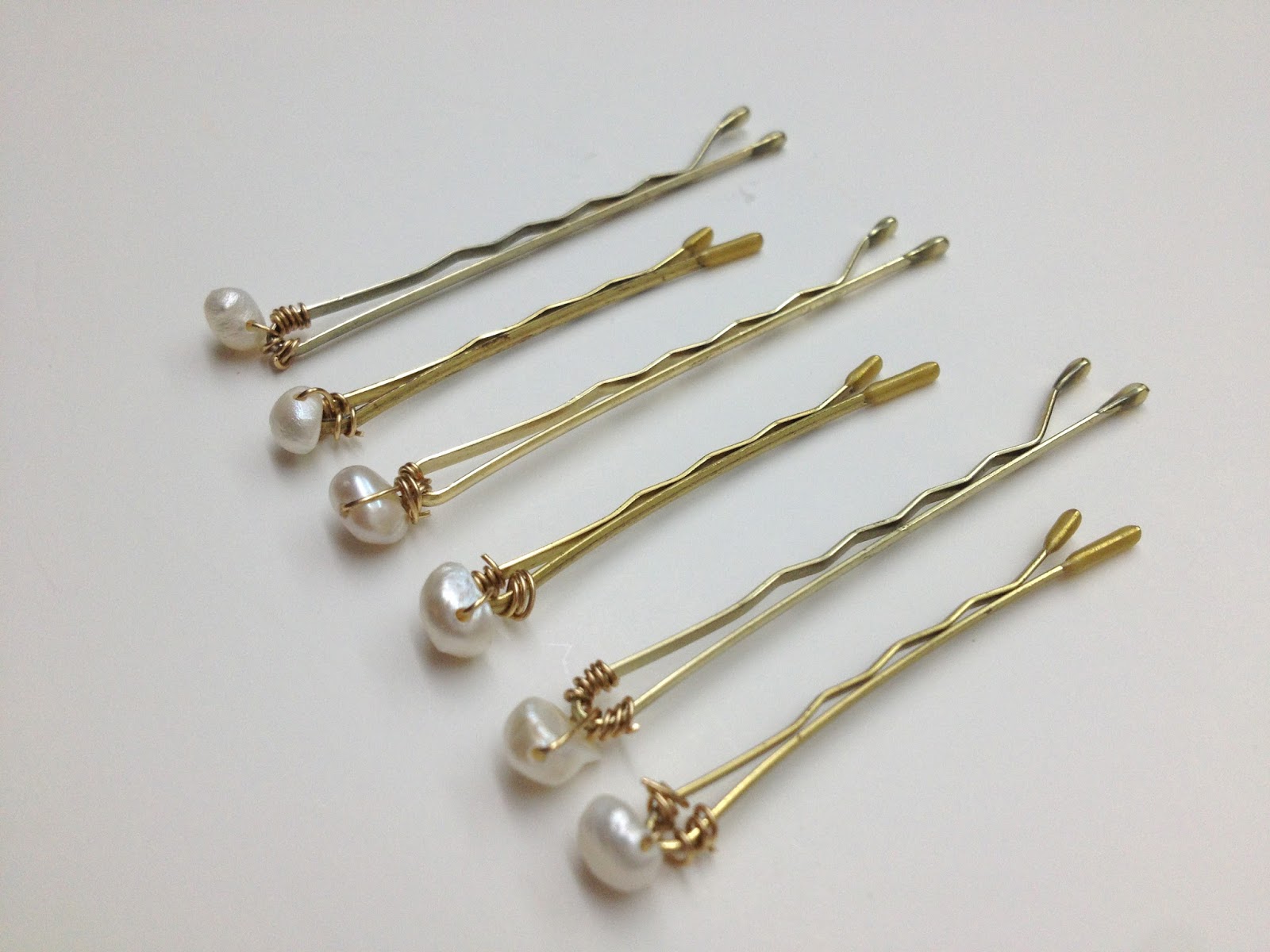 DIY Pearl Bobby Pins
