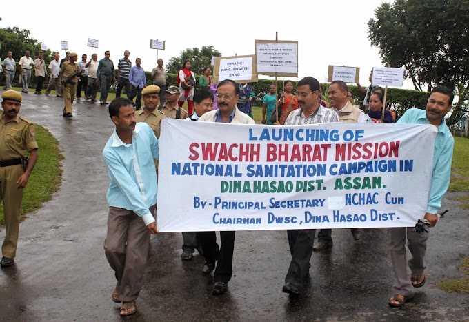 Swaach Bharat mission launched at Dima Hasao