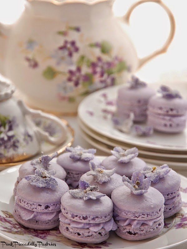 My Violet Macarons were mentioned on The Wedding Chicks