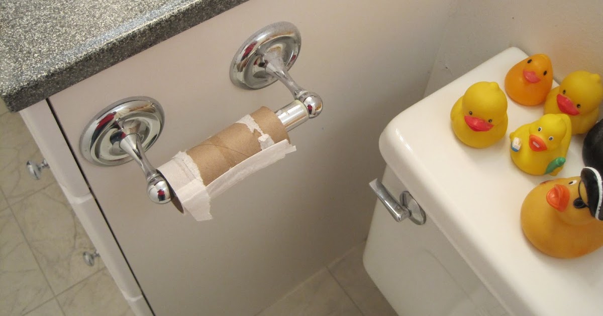 Remedial Adulthood How to replace a toilet paper roll